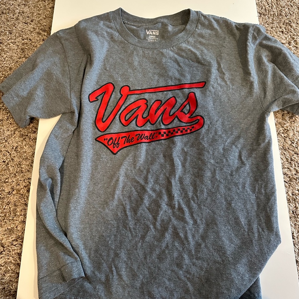 Vans Heather Gray Crewneck Tee